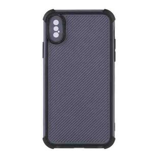 Eagle Eye Armor Dual-color Shockproof TPU + PC Protective Case For iPhone X / XS(Black)