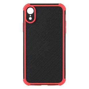 Eagle Eye Armor Dual-color Shockproof TPU + PC Protective Case For iPhone XR(Red)