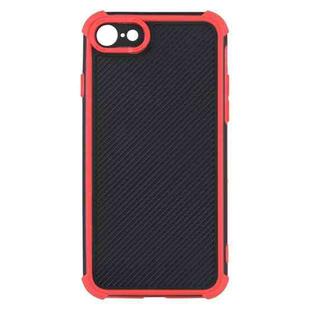 Eagle Eye Armor Dual-color Shockproof TPU + PC Protective Case For iPhone SE 2022 / SE 2020 / 8 / 7(Red)
