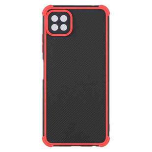 For Samsung Galaxy A22 5G Eagle Eye Armor Dual-color Shockproof TPU + PC Protective Case(Red)