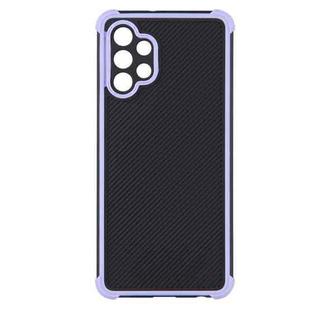 For Samsung Galaxy A32 4G Eagle Eye Armor Dual-color Shockproof TPU + PC Protective Case(Purple)