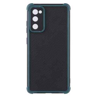 For Samsung Galaxy S20 FE 4G / 5G Eagle Eye Armor Dual-color Shockproof TPU + PC Protective Case(Dark Green)