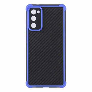 For Samsung Galaxy S20 FE 4G / 5G Eagle Eye Armor Dual-color Shockproof TPU + PC Protective Case(Blue)
