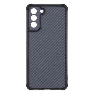 For Samsung Galaxy S21+ 5G Eagle Eye Armor Dual-color Shockproof TPU + PC Protective Case(Black)