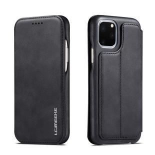 For iPhone 11 Hon Ancient Series Leather Case with Card Slots & Holder & Wallet(Black)