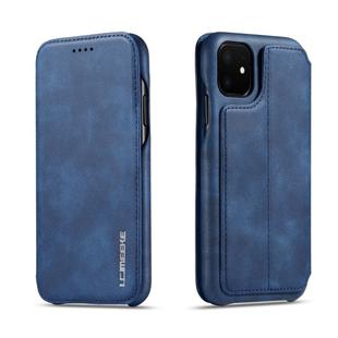 For iPhone 11 Pro Hon Ancient Series Leather Case with Card Slots & Holder & Wallet(Blue)