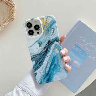 Marble Pattern TPU Protective Case For iPhone 13(Gilding)