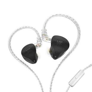 KZ AST 24-unit Balance Armature Monitor HiFi In-Ear Wired Earphone With Mic(Black)