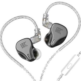 KZ DQ6 3-unit Dynamic HiFi In-Ear Wired Earphone With Mic(Grey)