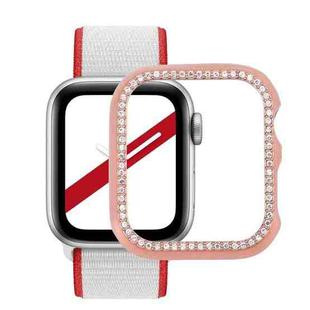 Metal Diamond Protective Watch Case For Apple Watch Series 3 & 2 & 1 42mm(Rose Gold)