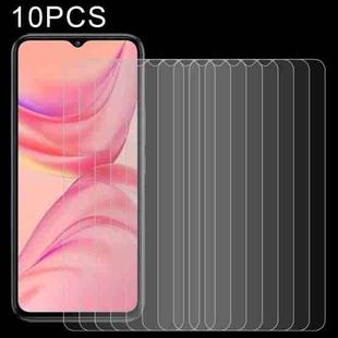 For Infinix Hot 10 Lite 10 PCS 0.26mm 9H 2.5D Tempered Glass Film