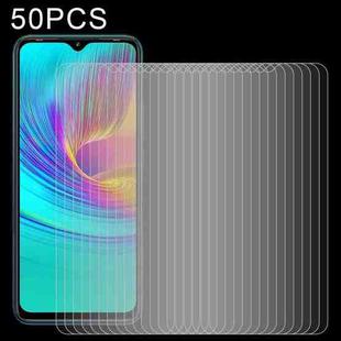 For Infinix Hot 9 Play 50 PCS 0.26mm 9H 2.5D Tempered Glass Film