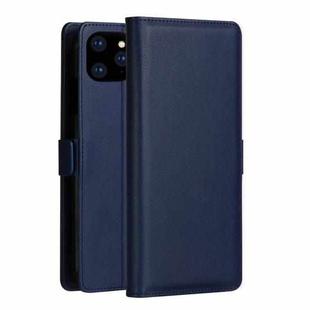 DZGOGO MILO Series TPU + PU Horizontal Flip Leather Case with Holder & Card Slot & Wallet For iPhone 13(Blue)
