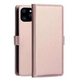 DZGOGO MILO Series TPU + PU Horizontal Flip Leather Case with Holder & Card Slot & Wallet For iPhone 13(Rose Gold)