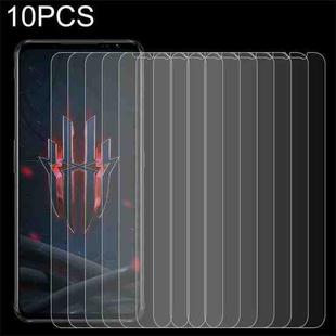 For ZTE nubia Red Magic 6s / 6s Pro 10 PCS 0.26mm 9H 2.5D Tempered Glass Film