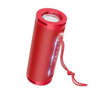 hoco HC9 Bluetooth 5.1 Dazzling Pulse Sports Bluetooth Speaker(Red)