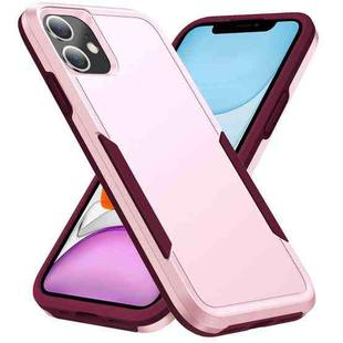 For iPhone 11 Pioneer Armor Heavy Duty Shockproof Phone Case (Pink)