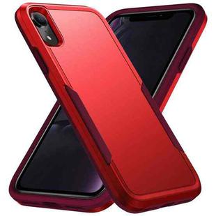 For iPhone XR Pioneer Armor Heavy Duty Shockproof Phone Case(Red)