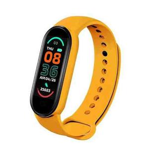 M7 Sports Smart Bracelet, Support Heart Rate Monitoring & Blood Pressure Monitoring & Sleep Monitoring & Sedentary Reminder, Type:Linear Charging(Yellow)