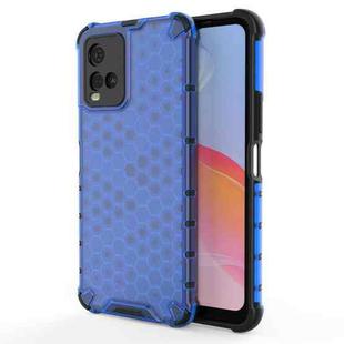 For vivo Y21 Shockproof Honeycomb PC + TPU Case(Blue)