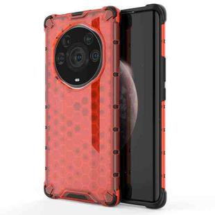 For Honor Magic3 Pro+ Shockproof Honeycomb PC + TPU Case(Red)