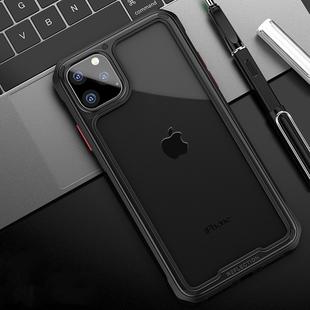 For iPhone 11 Pro iPAKY Shockproof PC + Silicone Air Bag Protective Case(Black)
