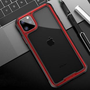 For iPhone 11 Pro Max iPAKY Shockproof PC + Silicone Air Bag Protective Case(Red)