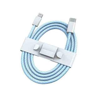 TOTUDESIGN BPD-008 Glory Series 8 Pin PD Braided Fast Charging Data Cable, Length: 1m(Blue)