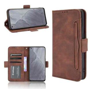 For OPPO Realme GT Master Skin Feel Calf Pattern Horizontal Flip Leather Case with Holder & Card Slots & Photo Frame(Brown)