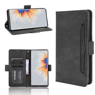 For Xiaomi Mi Mix 4 Skin Feel Calf Pattern Horizontal Flip Leather Case with Holder & Card Slots & Photo Frame(Black)