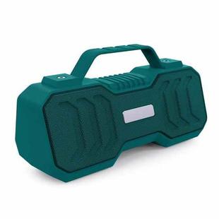 New Rixing NR-4500M Bluetooth 5.0 Portable Outdoor Karaoke Wireless Bluetooth Speaker with Microphone(Green)