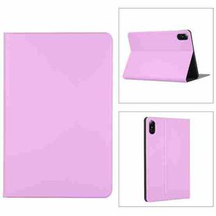 For Honor Tablet V7 Pro Voltage Craft Texture TPU Horizontal Flip Protective Case with Holder(Purple)