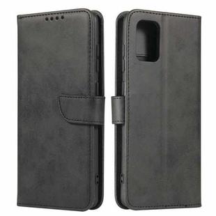 For Samsung Galaxy A51 5G Calf Texture Buckle Horizontal Flip Leather Case with Holder & Card Slots & Wallet(Black)