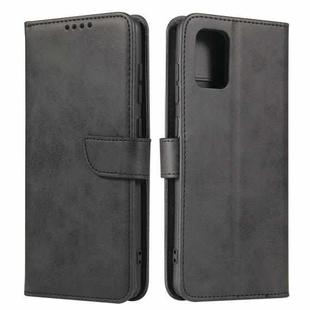 For Samsung Galaxy A82 5G / Quantum 2 Calf Texture Buckle Horizontal Flip Leather Case with Holder & Card Slots & Wallet(Black)