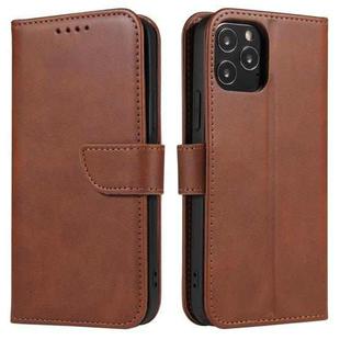 For iPhone 12 mini Calf Texture Buckle Horizontal Flip Leather Case with Holder & Card Slots & Wallet (Brown)