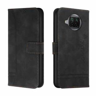 For Xiaomi Mi 10T Lite 5G Retro Skin Feel Horizontal Flip Soft TPU + PU Leather Case with Holder & Card Slots & Photo Frame(Black)