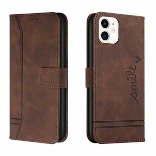 Retro Skin Feel Horizontal Flip Soft TPU + PU Leather Case with Holder & Card Slots & Photo Frame For iPhone 11(Coffee)