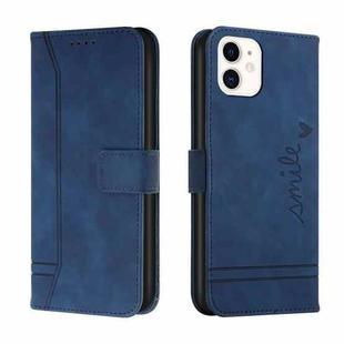 Retro Skin Feel Horizontal Flip Soft TPU + PU Leather Case with Holder & Card Slots & Photo Frame For iPhone 11(Blue)
