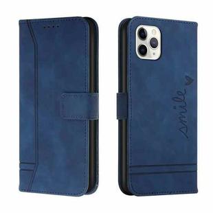Retro Skin Feel Horizontal Flip Soft TPU + PU Leather Case with Holder & Card Slots & Photo Frame For iPhone 11 Pro Max(Blue)