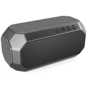 NewRixing NR-4000 TWS Mesh Polygon Music Box Concept Bluetooth Speaker(Iron Grey)