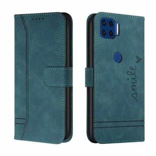 For Motorola Moto G 5G Plus Retro Skin Feel Horizontal Flip Soft TPU + PU Leather Case with Holder & Card Slots & Photo Frame(Dark Green)