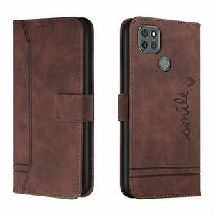 For Motorola Moto G9 Power Retro Skin Feel Horizontal Flip Soft TPU + PU Leather Case with Holder & Card Slots & Photo Frame(Coffee)