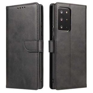 For Samsung Galaxy Note20 Calf Texture Buckle Horizontal Flip Leather Case with Holder & Card Slots & Wallet(Black)