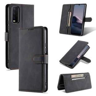 For vivo iQOO U1x AZNS Dream II Skin Feel PU+TPU Horizontal Flip Leather Case with Holder & Card Slots & Wallet(Black)