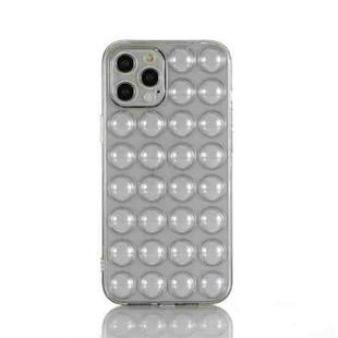 For iPhone 11 Pro Max TPU Full Coverage Shockproof Bubble Case (Grey)