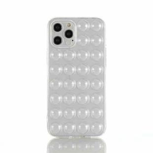 For iPhone 11 Pro Max TPU Full Coverage Shockproof Bubble Case (Transparent)