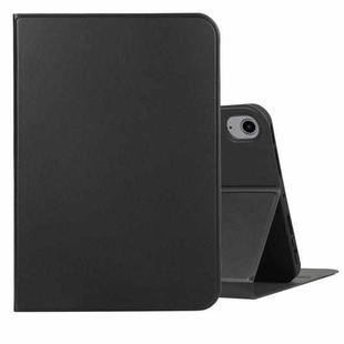 For iPad mini 6 Voltage Craft Texture TPU Horizontal Flip Protective Tablet Case with Holder(Black)