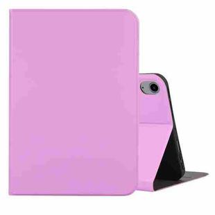 For iPad mini 6 Voltage Craft Texture TPU Horizontal Flip Protective Tablet Case with Holder(Purple)