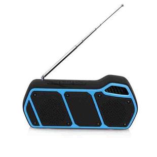 NewRixing NR-5011fm Outdoor Portable Bluetooth Speakerr, Support Hands-free Call / TF Card / FM / U Disk(Blue)