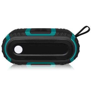 NewRixing NR-5016 Outdoor Splash-proof Water Bluetooth Speaker, Support Hands-free Call / TF Card / FM / U Disk(Green)